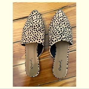 Qupid Shoes - Mules - Slide-On - leopard print - brand new